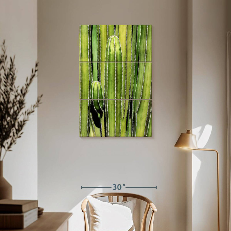 Harnek Cactus Overlay, 57" H x 36" W