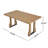 63" Rectangular Dining Table (Light Ash)-484699087