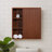 Tremolo Wall Bathroom Cabinet with Open Storage Compartments & 1 Fluted Door-1174983681