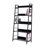 Eleri 5 Tiered Bookshelf, Ladder Shelf Etagere Bookcase, Wood and Metal Bookshelf-943562904