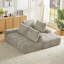 Canapé modulaire surdimensionné en L FAUX FUR-1765081534-1765081535