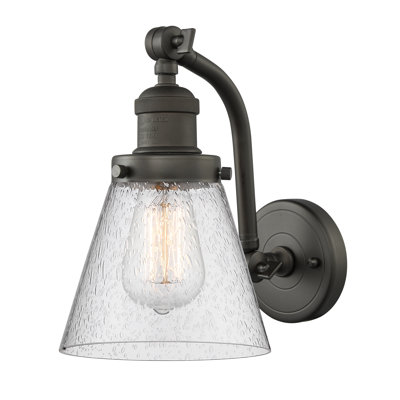 Cone 1 Light Sconce