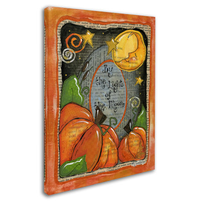 «Two and the Moon», impression sur toile