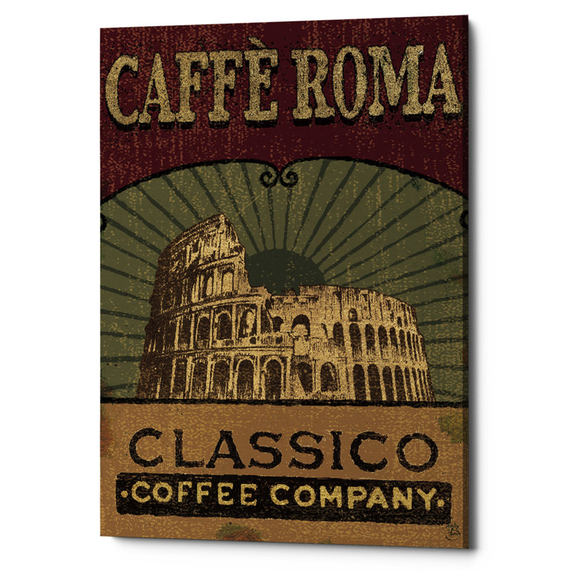 « coffee blend i », impression sur toile, H 54 po x l 40 po x P 1,5 po
