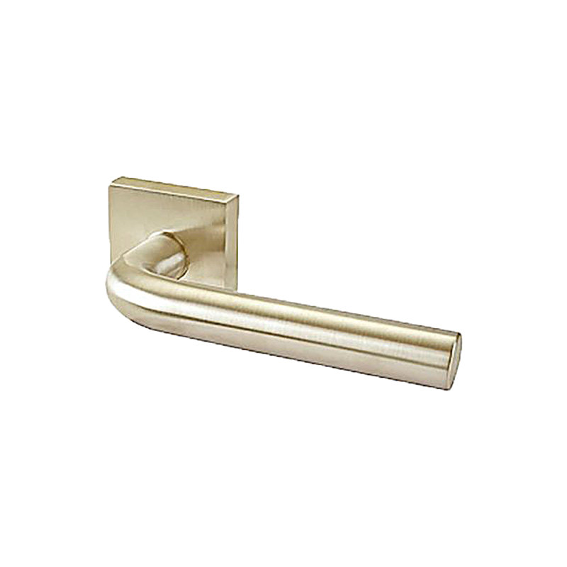 Passage Door Lever Set, Polished Stainless Steel, 2.375"