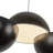 Void 41-in Black dimmable LED Linear Pendant-124959252