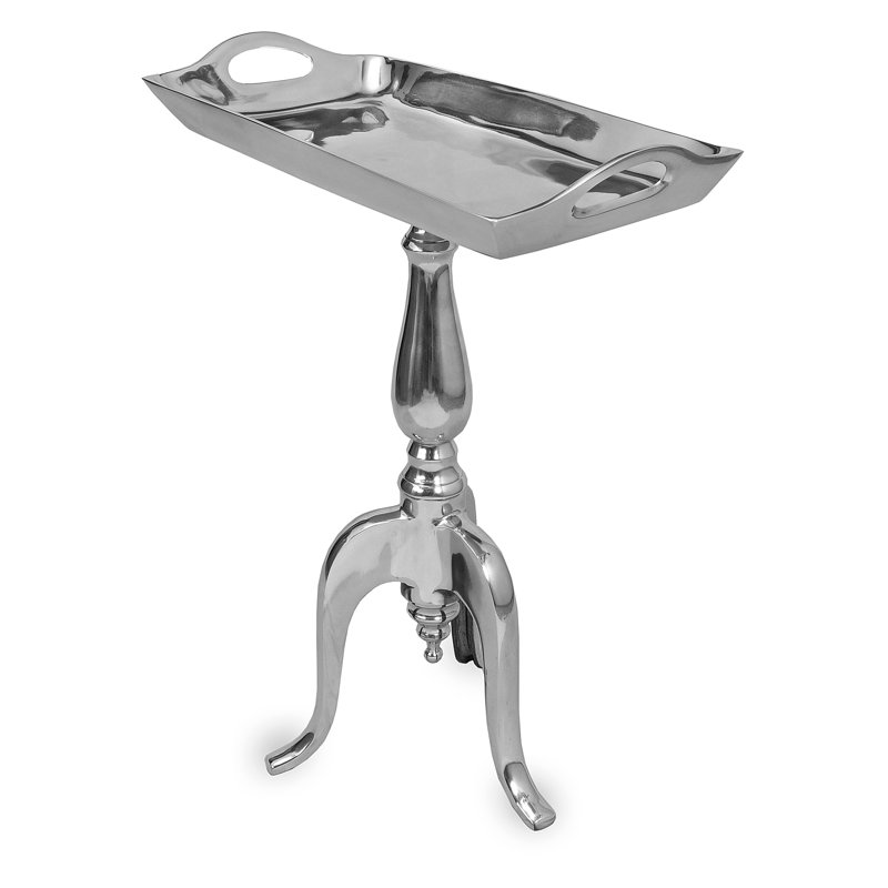Bonithon Tray Top Pedestal End Table