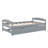 Platform Bed With Trundle Bed