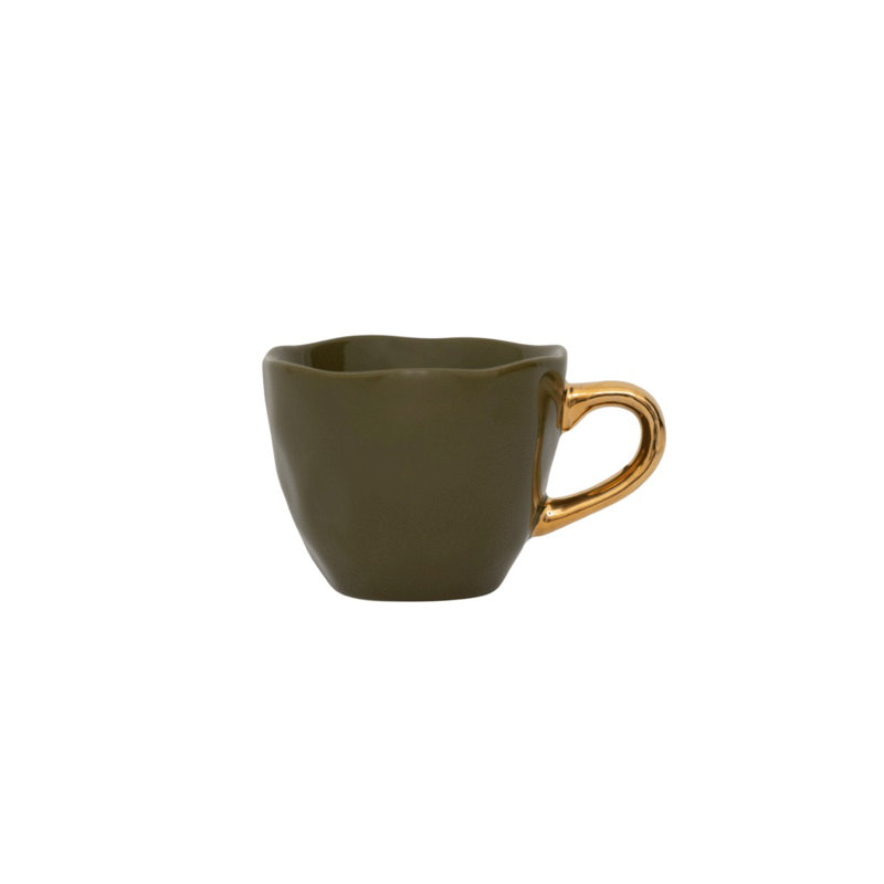 Stoneware Teacup, Green