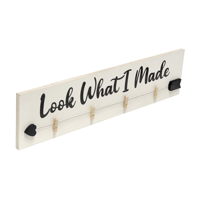 Soorya Picture Frame, Grey Wash with Black Text