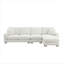 119*55" Modern Oversized Sectional Sofa,L-Shaped Luxury Couch Set With 2 Free Pillows