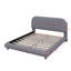 Grand lit plateforme tapissier Teddy-2120819177