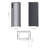 LG Single Door Freezer, Platinum Silver, 5.8 cu. ft.