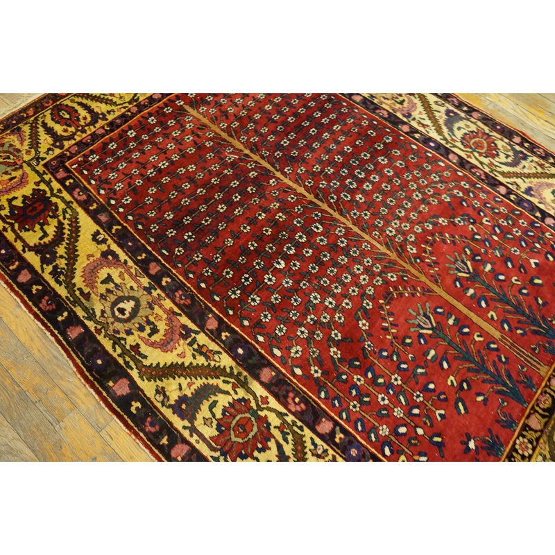 Hand Knotted Wool Geometric Area Rug