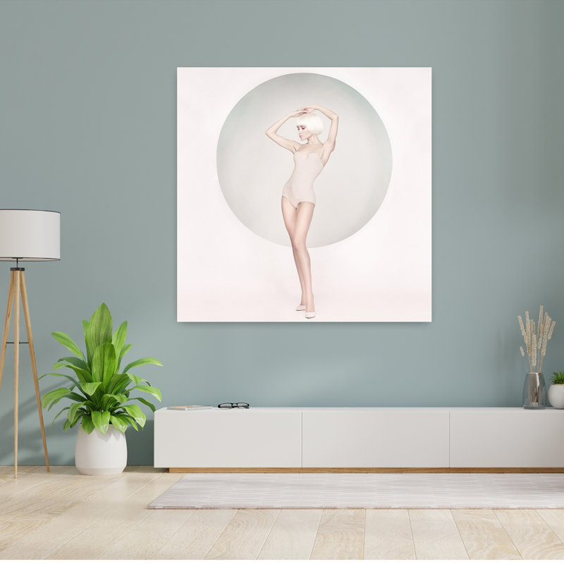 Pastel Muse Contemporary Art, 48" H x 48" W