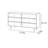 Advanced Contrasting Stainless Steel Buffet Table