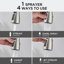 Robinet de cuisine rétractable avec plaque de pont-120756521-125523654