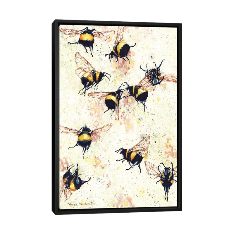 Fermenté par Maggie Vandewalle - reproduction d'art, Toile avec cadre noir, H 26 po x l 18 po x 1,5 po, Pas de tapis