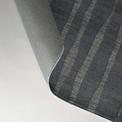 Abstract Gray Indoor and Outdoor Area Rug