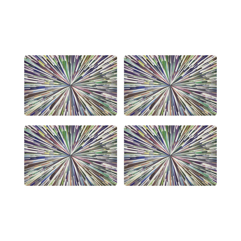 Napperon Fireworks, Blanc