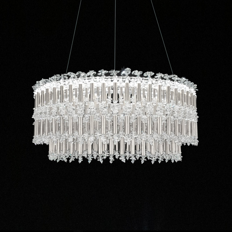 Tahitian 1 - Light LED Pendant, Antique Silver