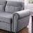 Velvet Fabric Reversible Sleeper Sectional Sofa Chaise-824778801
