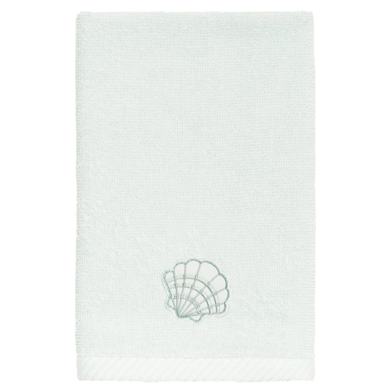 Ensemble de serviettes 100% coton turc 2 pièces SHELL ROW, Turquoise
