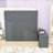 Queen Wall-Mounted Murphy Bed with Desk, Storage Cabinets and Shelves-1203634548