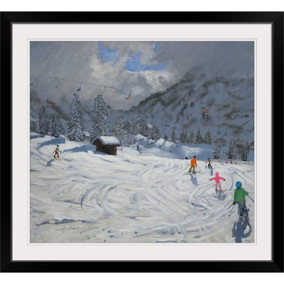 "Armanjit" Kitzbuhel Autriche "par Andrew Macara, reproduction d'art