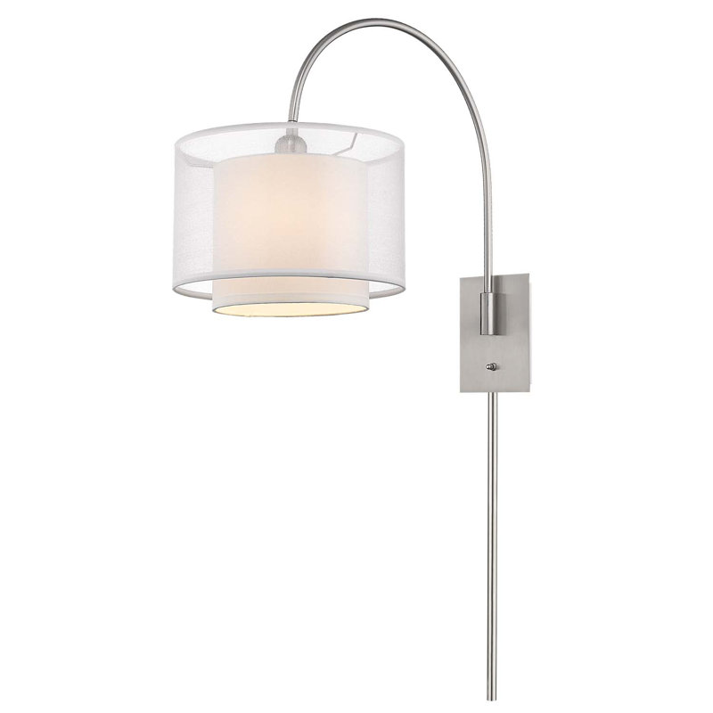 Lampe murale avec bras pivotant 1 lumières Feltner