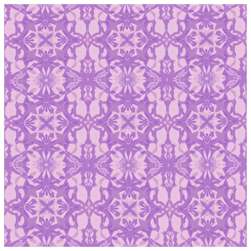 Rideaux de douche mauve à motif complexe extra long, L 70 po x H 72 po