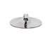 Tabouret réglable pivotant avec finition chromée Rania-1124660121