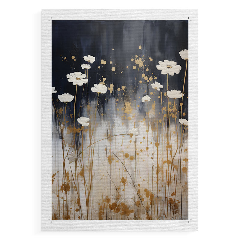 Série FLORAL CDXVII - Impression sur toile seulement - NON CADRE, H 60 po x l 40 po