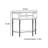 American-style retro simple console table
