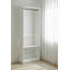 Garde-robe en bois blanc 32 "avec une tringle Prosper