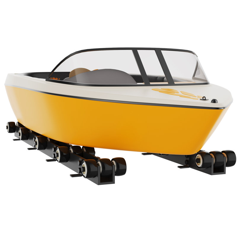 2000 LBS roulettes robustes pour bateaux - pour voiliers, bateaux à moteur, kayaks et motomarines