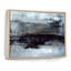 «Blue Meets Beige Abstract Art II», reproduction d'art sur toile-979815851-979815894