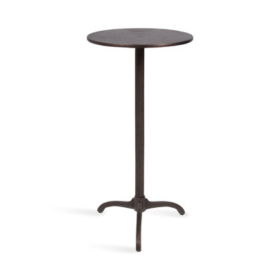 Sand Cast Aluminum Round Side Table