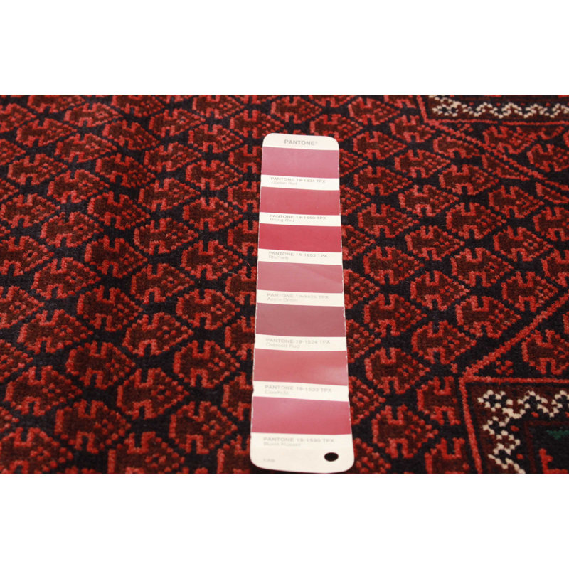 Teimani Burgundy Rug 2'11" x 4'8"