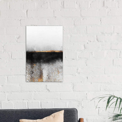Soot And Gold - Print on Canvas