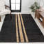 Tapis noir / naturel Amandus Rustic Farmhouse-1890204881