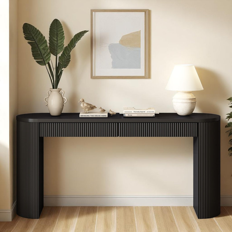 Console de 58,23 po, Noir