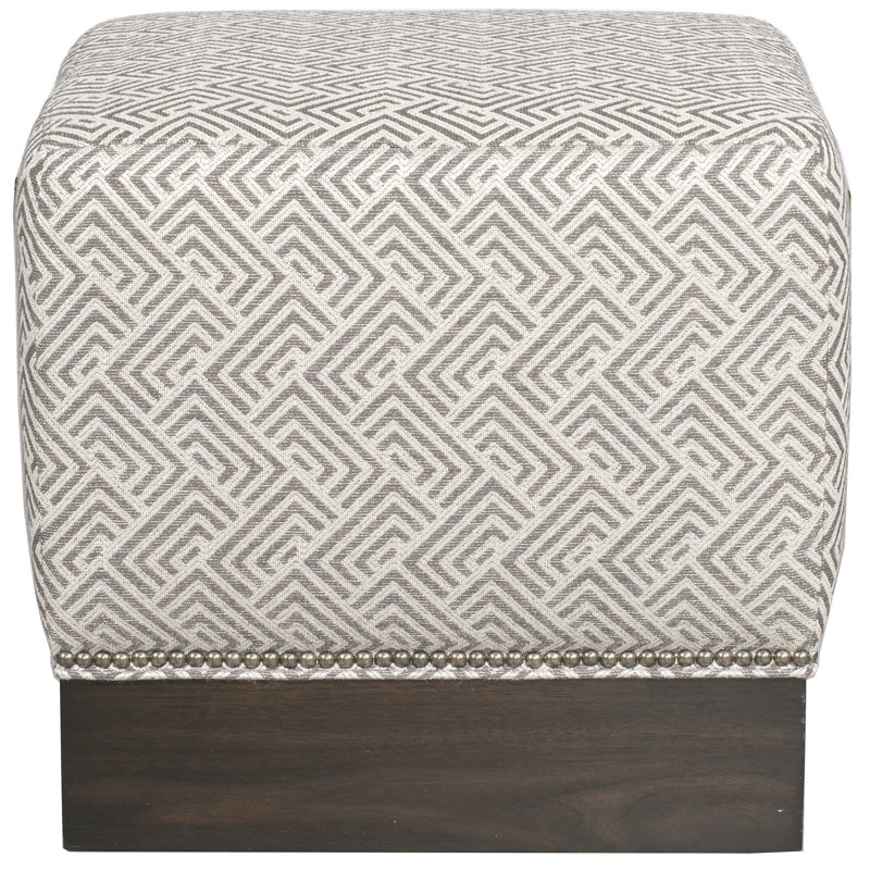 Mulligan By Michael Weiss Square Ottoman, Worthy Snow, Casa Blanca, Yes