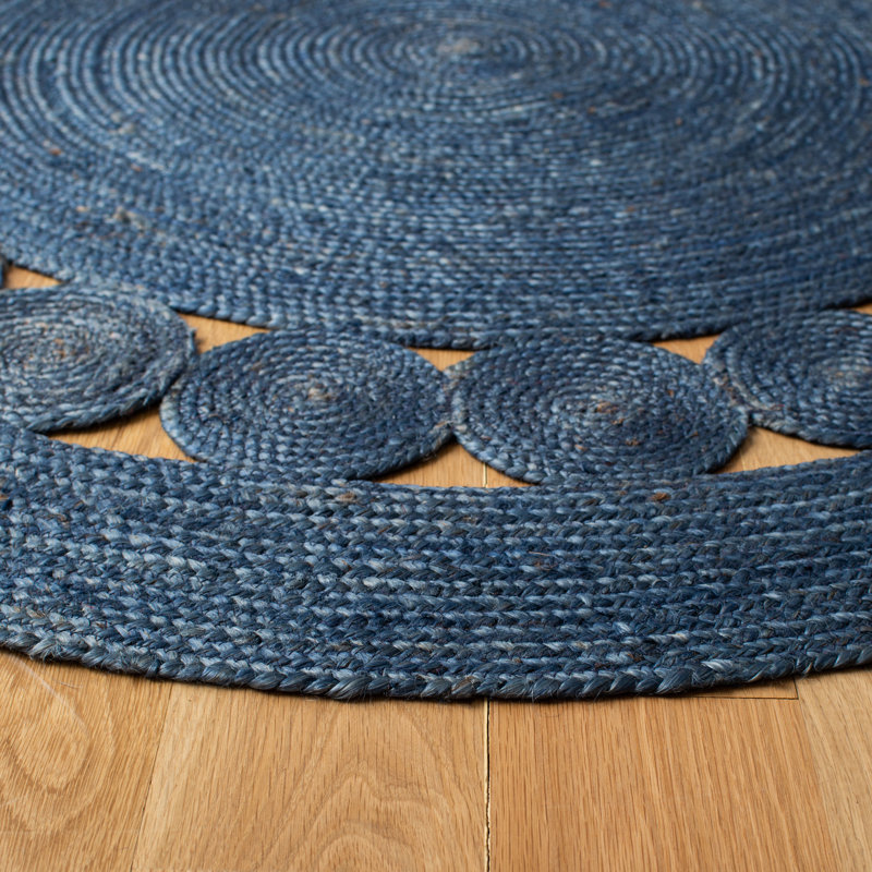 Round Altersberger Solid Colour Jute / Sisal Hand Loomed Area Rug, Round 152cm