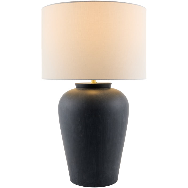 Lampe de table Lexcie, Noir