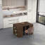 Table de salle à manger extensible pliable pour 1 à 10 personnes, console multifonctionnelle en bois extensible