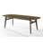 Byrum - Mid-century Modern Wenge Dining Set