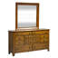 Commode 16 tiroirs avec miroir Oconee