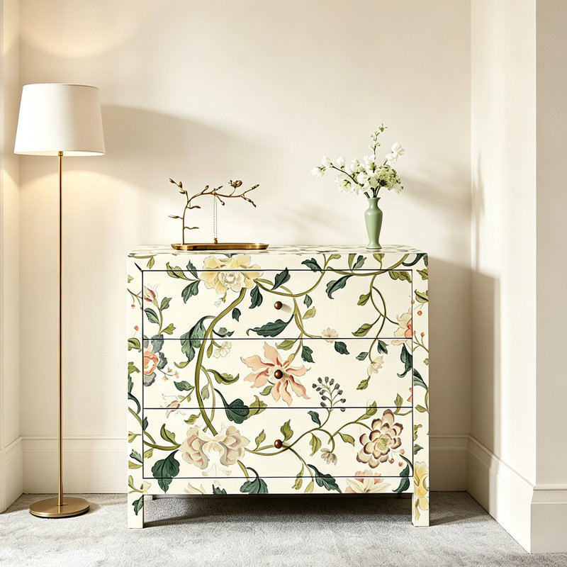 Armoire d'entrée française Vintage
