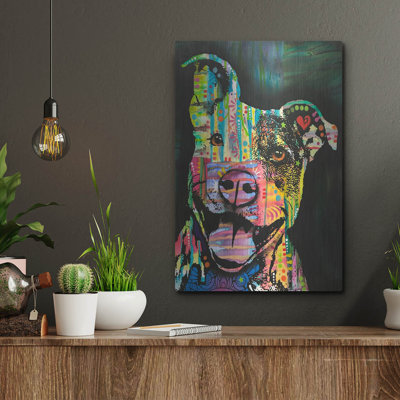 «Exhuberant Pit Bull» par Dean Russo